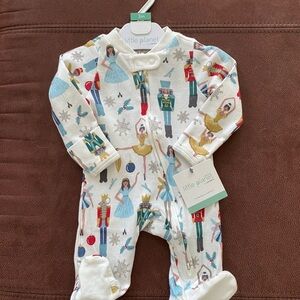 Carter's Little Planet Organic Nutcracker Pajamas NWT Newborn